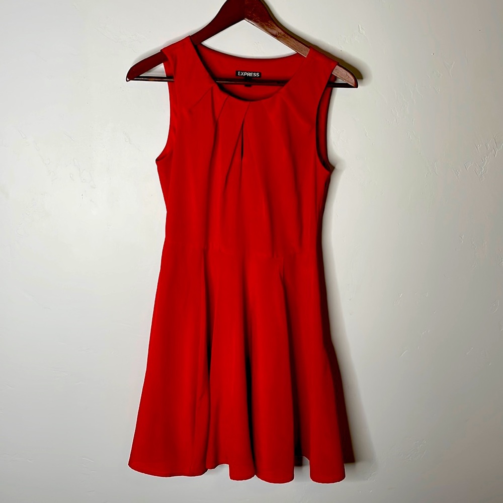Express Red Mini Dress